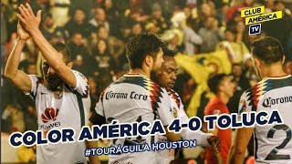 El Color del América 4-0 Toluca | #TourÁguila