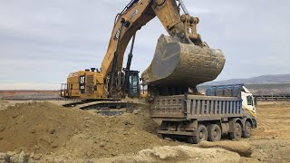 Cat 6015B Excavator Loading Trucks - Sotiriadis/Labrianidis Mining