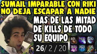 IMPARABLE SUMAIL CON RIKI NO DEJA ESCAPAR A NADIE CON VIDA | DOTA 2