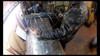 Кастом бак, изготовление тоннеля. Custom gas tank.