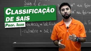 Química - Classificação de Sais