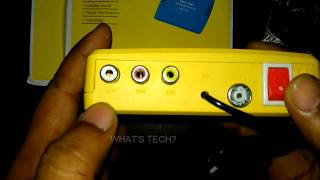 AV-RF CONVERTER FOR OLD TYPE CRT TV | UNBOXING |