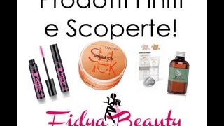 Prodotti Finiti e Scoperte!
