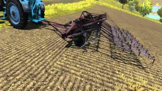 Farming Simulator 2013- обзор мода на культиватор КПС-4.