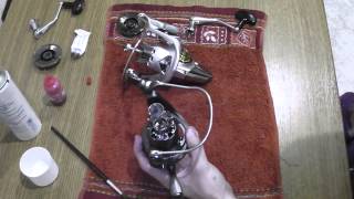 Limpieza y mantenimiento básico del carrete después de pescar (daiwa z45 qd y daiwa basiair)