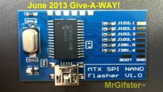 June 2013 Give A Way !  ....Matrix SPI Nand Flasher