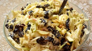 Новый САЛАТ из КАПУСТЫ. Вкусно и очень быстро. Мамины рецепты
