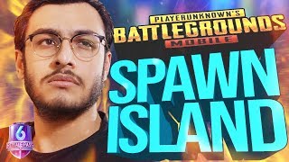 PUBG MOBILE LIVE: SPAWN ISLAND HOT DROPS AND FLARE GUNS | SEASON 6 NEW UPDATE | RAWKNEE
