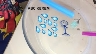 Suda hareket eden çöp adam | Montessori etkinlikleri | ABC KEREM