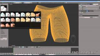 9 Kattrin in blendermania девятый урок создание штанов (tutorial by Stiv)