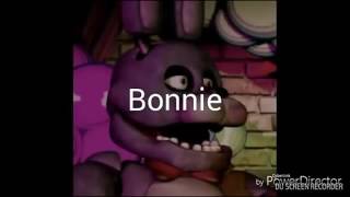 Todas la voces de fnaf 1 2 3 4 5