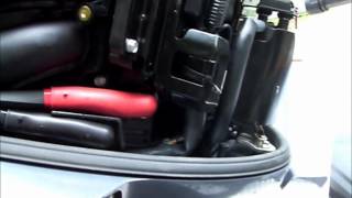 Yamaha F350 outboard oil change