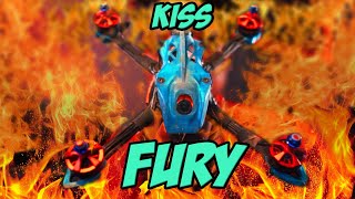 Улёт!!! Гоночный коптер на KISS + Рама от "НАШИХ" [Creation / Fury]
