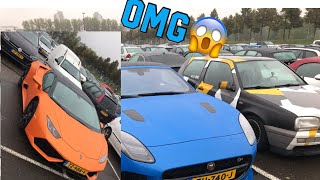 Parkeer plaats spotten Rotterdam ahoy:F-type Svr,huracan,silvia and more!!!