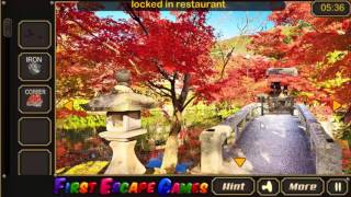 Japanese Park Escape walkthrough. .