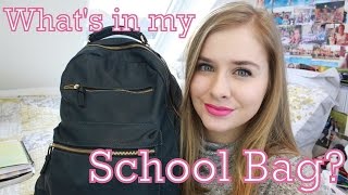 What's in my School Bag! 2016