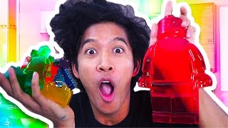 GIANT LEGO ULTRA GUMMY RAINBOW  SET!!!