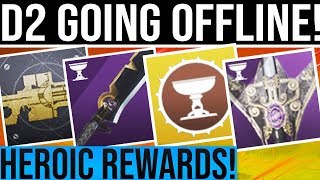 Destiny 2. NIGHTFALL CHANGE & HEROIC REWARDS! Huge Downtime Today, Exotic Catalysts, Cross-Save