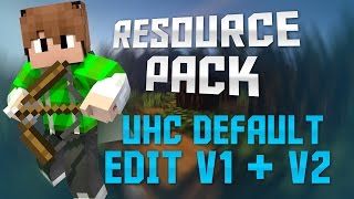 Minecraft TossedEm Resource Pack - UHC Default Edit V1 + V2