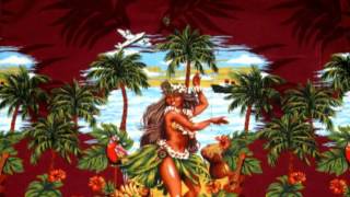 Hawaiihemd "Hawaiian Girl (red)"
