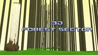 Code Lyoko 3D Forest Sector