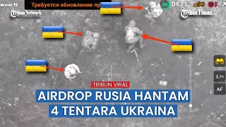 Operator Drone Rusia Jatuhkan 2 Airdrop, Serang 4 Prajurit Volodymyr Zelensky di Bakhmut