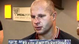 Фёдор Емельяненко и Эрнесто Хуст.