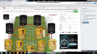 Squad Builder(сборка состава) ФИФА 14 УТ #3 Бистовая лига BBVA