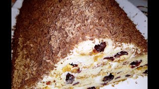 Вкуснейший торт "Дровишки под снегом" - отличная идея для начинки.