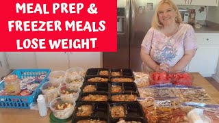 MEAL PREP | CROCKPOT FREEZER MEALS | BREAKFAST BOWLS | CHICKEN & SAUSAGE GUMBO | LOSE WEIGHT | WW