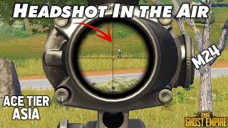 Headshot in the Air, Epic M24 Shoots | Shanhok CHICKEN DINNER | PUBG MOBILE ??