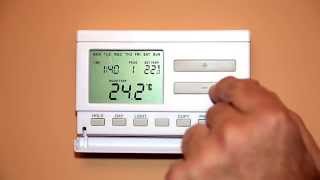 Computherm Q7 Q7RF Q8RF (megújult külsővel) videobemutató - 07 A termosztát programozása