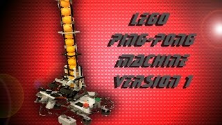 Lego Ping-Pong Machine