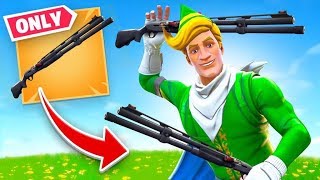 Combat Shotgun *ONLY* Challenge (Fortnite)