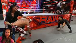 WWE Raw Dominick Interfers Seth Rollins vs Rey Mysterio 9/26/22