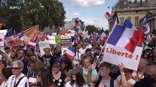 LIVE: Protesters gather for new round of anti-health-pass demonstrations in Paris