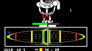 UNITALE BATALLA CONTRA HORRORTALE SANS Y HORRORTALE PAPYRUS