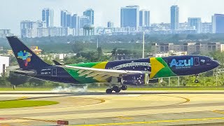 (4K) Afternoon Rush at Fort Lauderdale Hollywood Int'l Airport