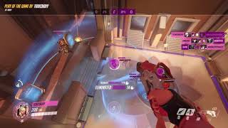 Competitive Overwatch // Mercy - Play of the Game // Battle Angel