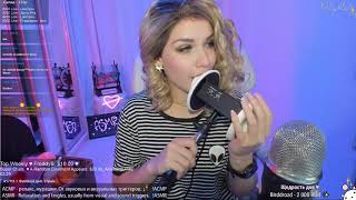 ASMR KittyKlaw ? Ear Licking and Kisses?