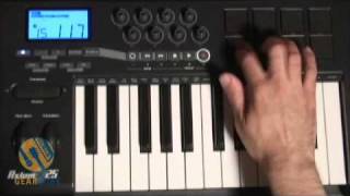 Hooking up your M Audio Axiom 25 to Ableton walkthru
