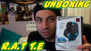 Mad Catz R.A.T T.E | UNBOXING | mini review en Español | Mi nuevo ratón gaming