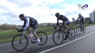 DEPORTES Javier Bustos  imponse no I Gran Premio de ciclismo Máster Ribeira Sacra en Chantada 18-3-2013