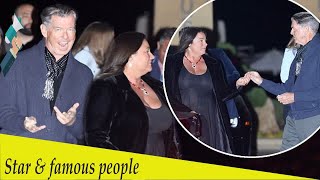 Pierce Brosnan shares tender moment with wife Keely Shaye Smith