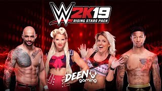 WWE 2K19: Rising Stars Pack DLC (PS4) LIVE STREAM