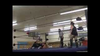 UWF Amazing Maria with Scott Diamond vs Mickie Knuckles