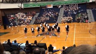 Grand Ledge Varsity Pompon Regionals 2015