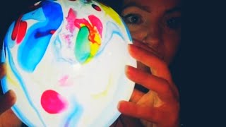 ASMR | LIGHT UP BALLOONS |BALLOON BLOWING and POPPING|   Inflating | Deflating | Balloon Sounds