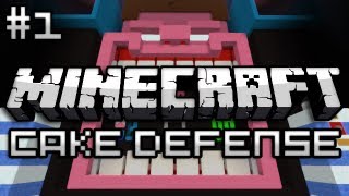 Minecraft: Cake Defense 2 Part 1 - Food Defenders!