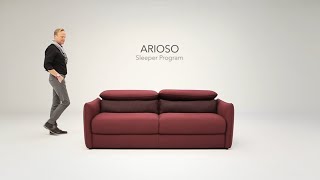 Arioso Natuzzi Italia sofa bed